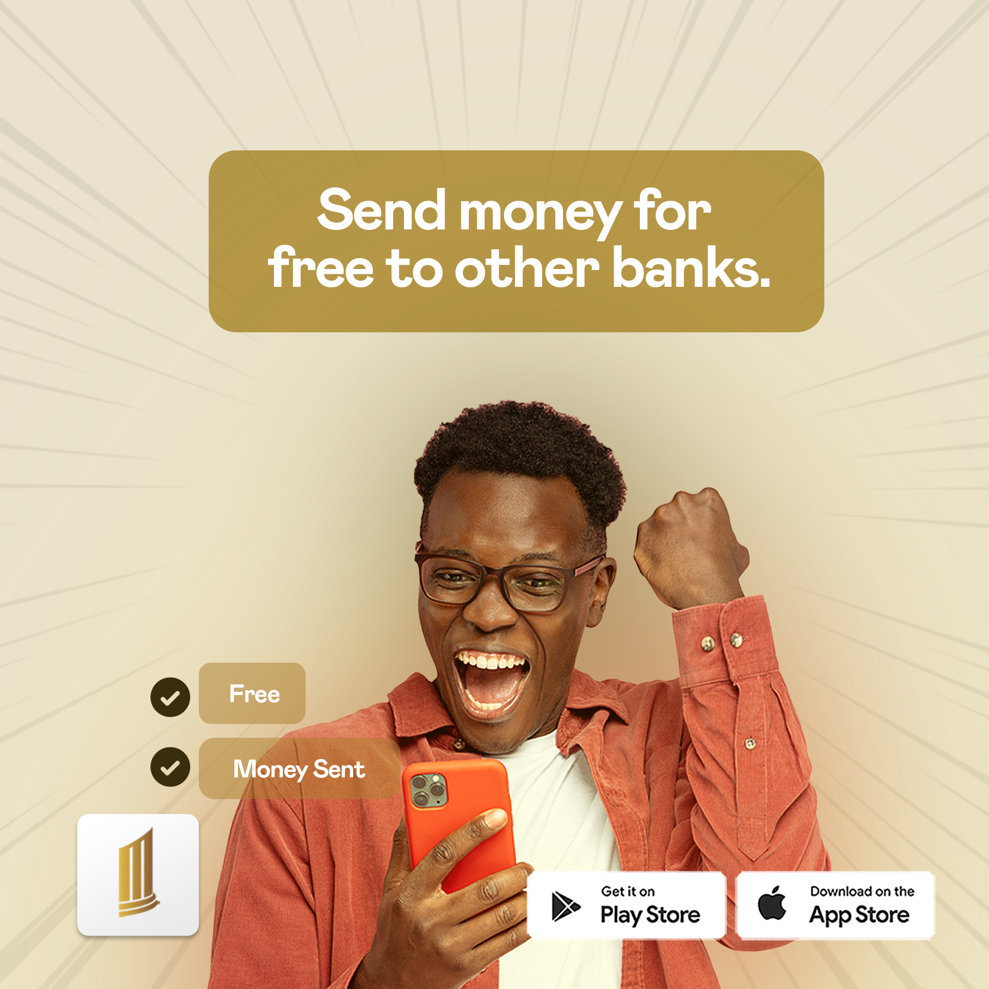 Send money for free to other banks