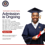 Southwestern University, Nigeria, gets NUC Approval for New Courses in B.Sc, PGD., M.Sc. & Ph.D