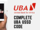 Code for Betking in UBA Bank