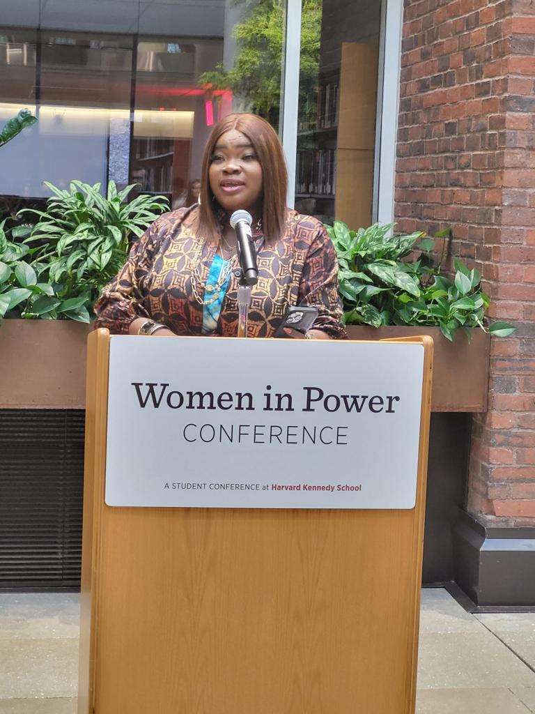 Mfon speaking at women in power Conference 4