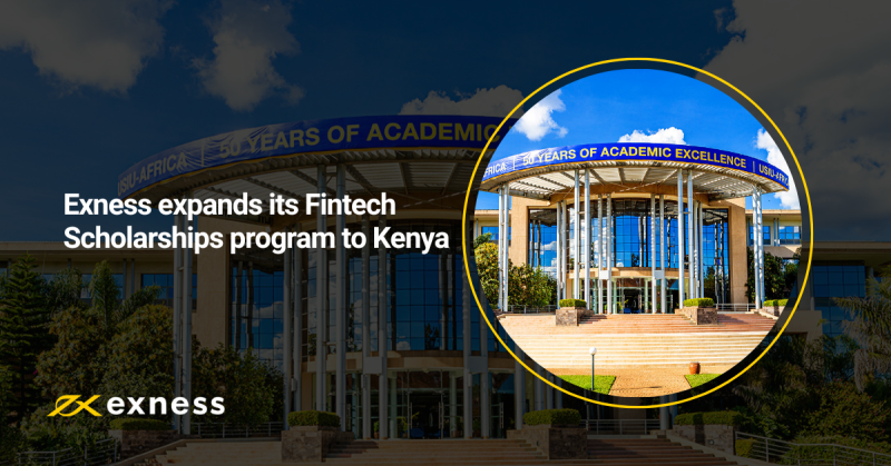 Exness expands its Fintech Scholarships program to Kenya