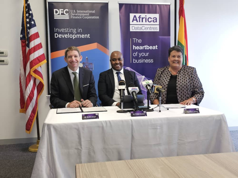 Africa Data Centres, DFC sign statement reaffirming ongoing partnership for Ghana investment of $300 million