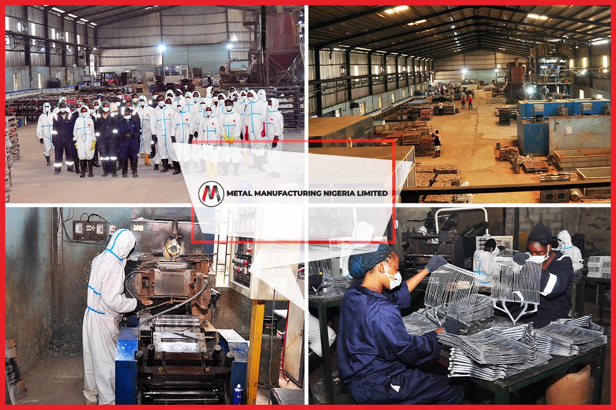 Metal Manufacturing Nigeria Limited (MMNL); also ventures into multiple business verticals in backward